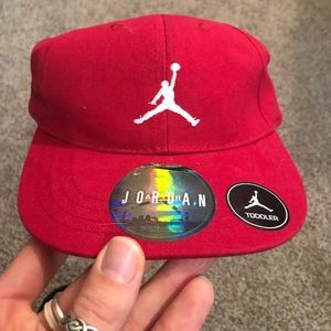 New with tags Jordan baseball hat for toddlers